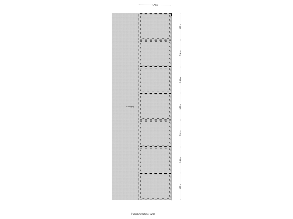 Bekijk plattegrond van Overkapping van Achterbroek 26