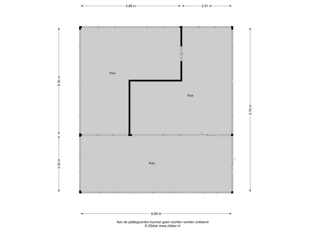 Bekijk plattegrond van Kas van Esweg 16