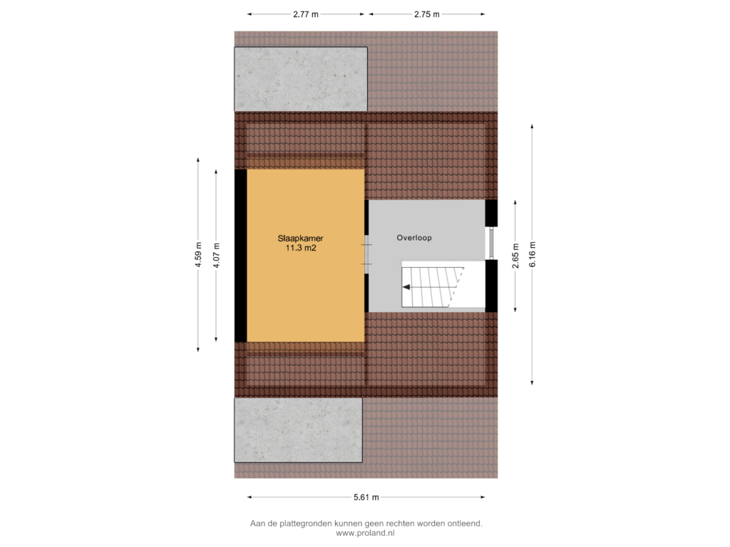 View floorplan of 2e Verdieping of Dagwerk 3