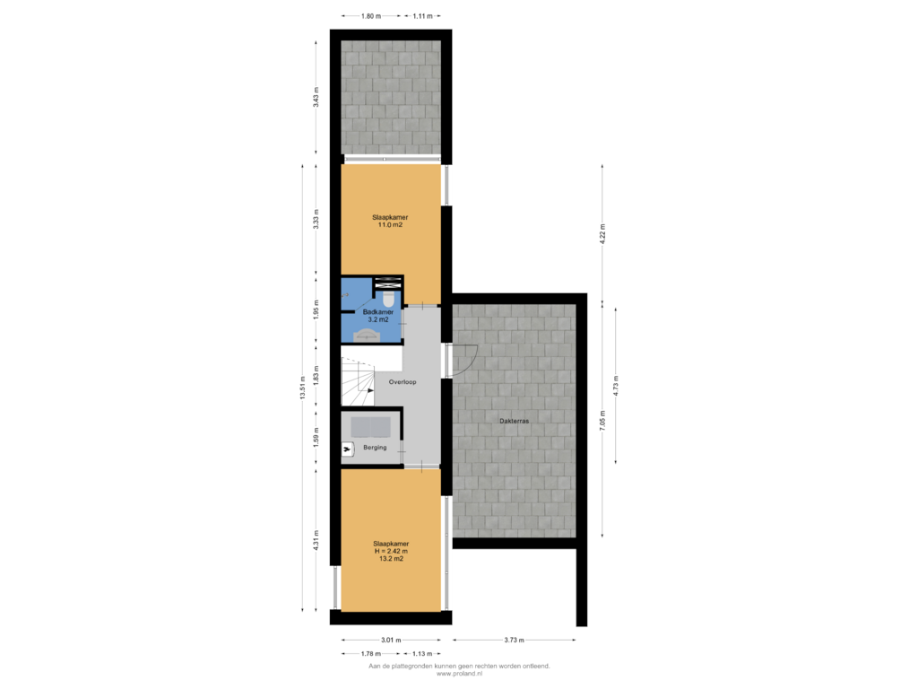 Bekijk plattegrond van 1e Verdieping van Valtherlaan 257