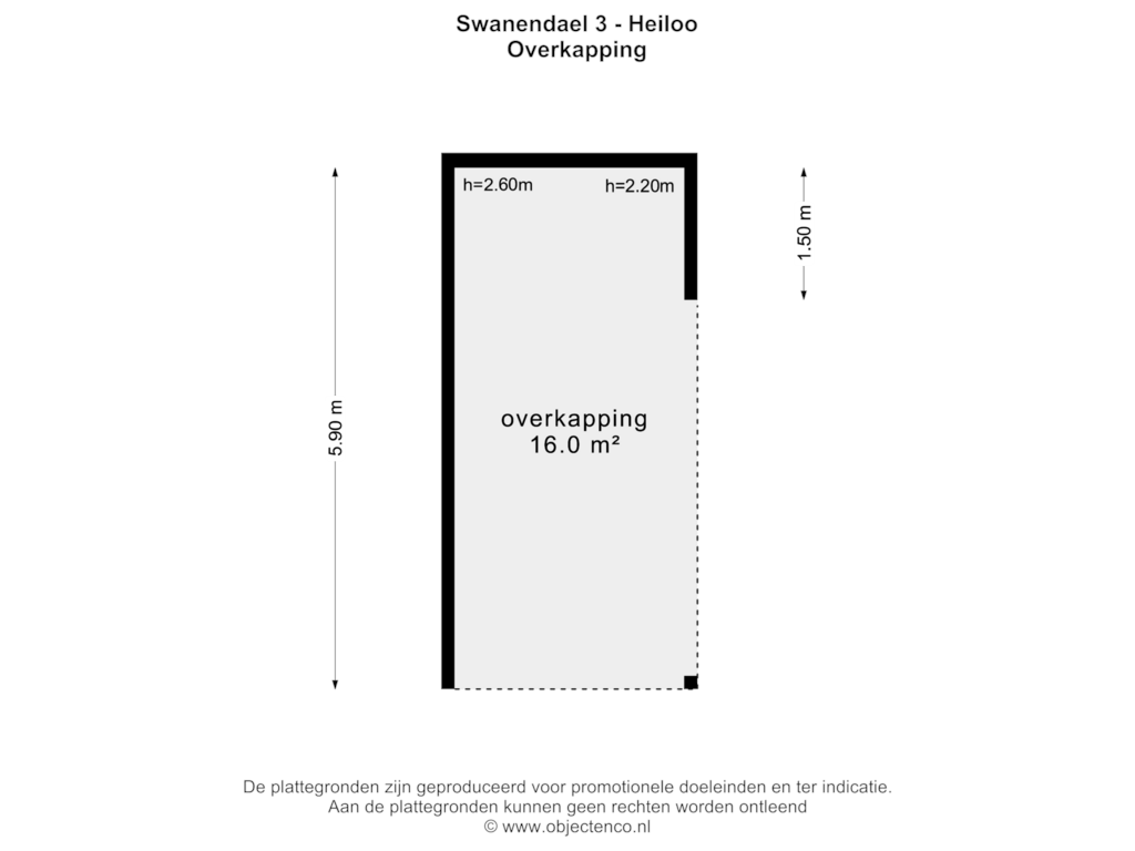 Bekijk plattegrond van OVERKAPPING van Swanendael 3