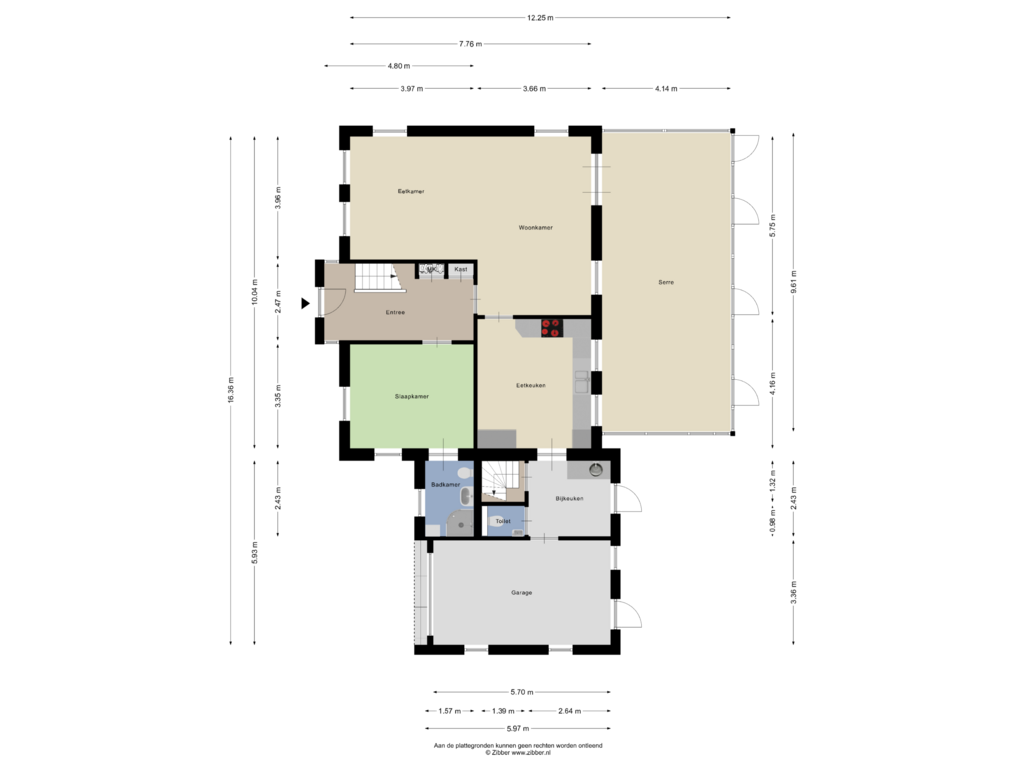 Bekijk plattegrond van Begane Grond van Grote Heistraat 35