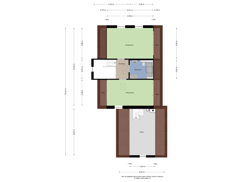 Bekijk plattegrond van Eerste Verdieping van Grote Heistraat 35