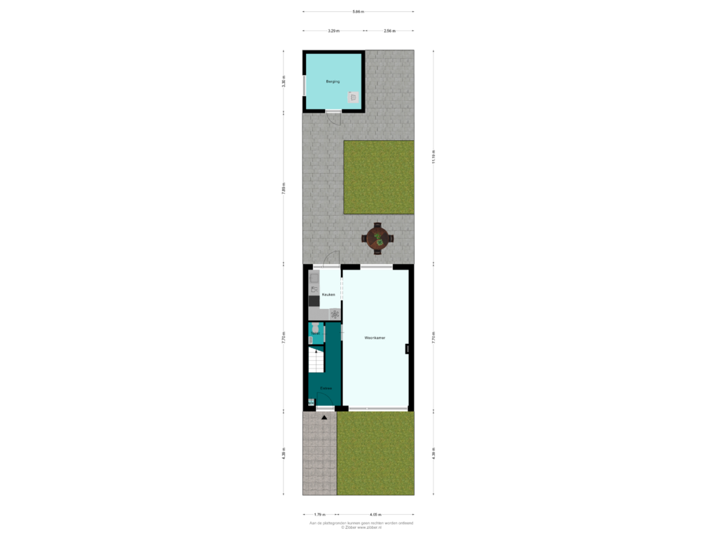 Bekijk plattegrond van Begane Grond - Tuin van Lijsterbeslaan 10