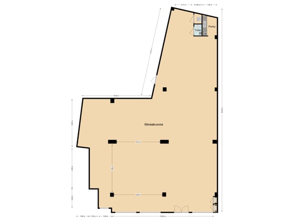 Kerkstraat 47 links, Geldermalsen - Begane grond