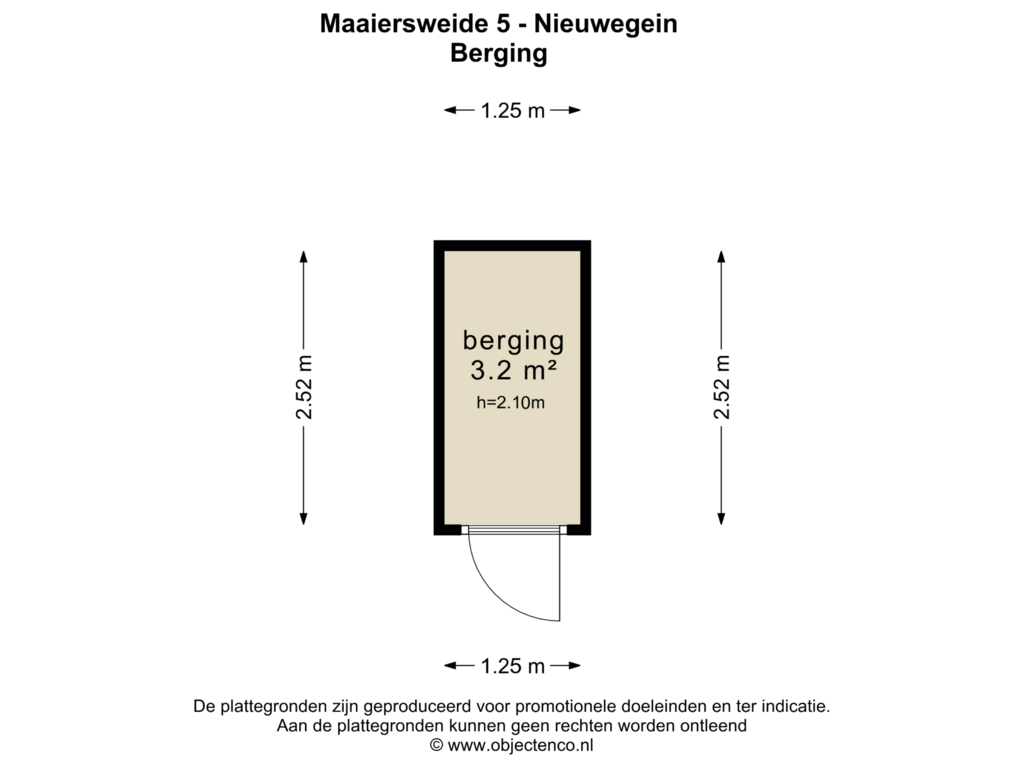 View floorplan of BERGING of Maaiersweide 5