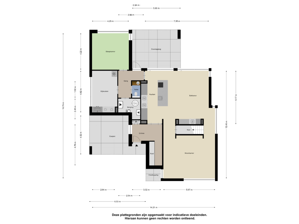 Bekijk plattegrond van Begane Grond van Ruitenheerhof 22