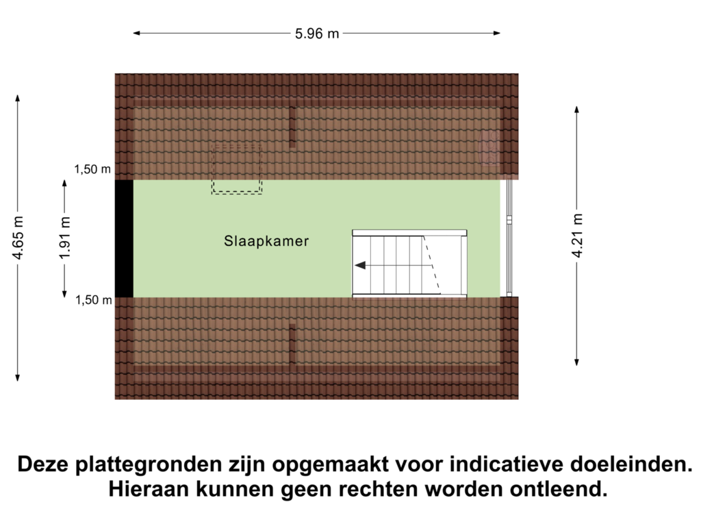 Bekijk plattegrond van Tweede Verdieping van Koffielaantje 23