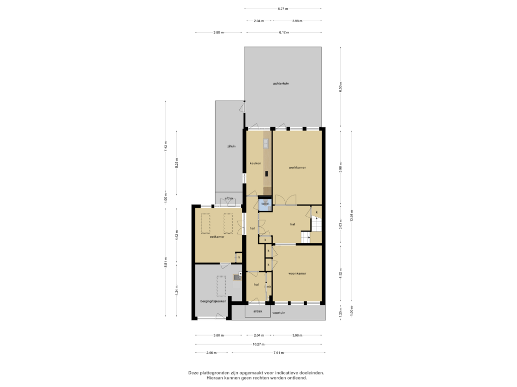 Bekijk plattegrond van Woning overzicht van Jacob Mosselstraat 54