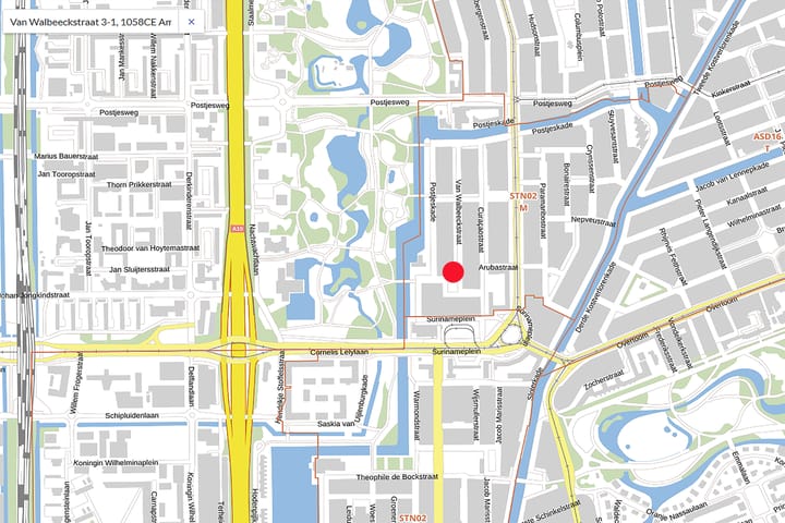 Foto 32 van Van Walbeeckstraat 3-1