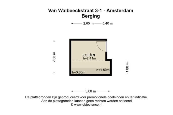 View photo 34 of Van Walbeeckstraat 3-1