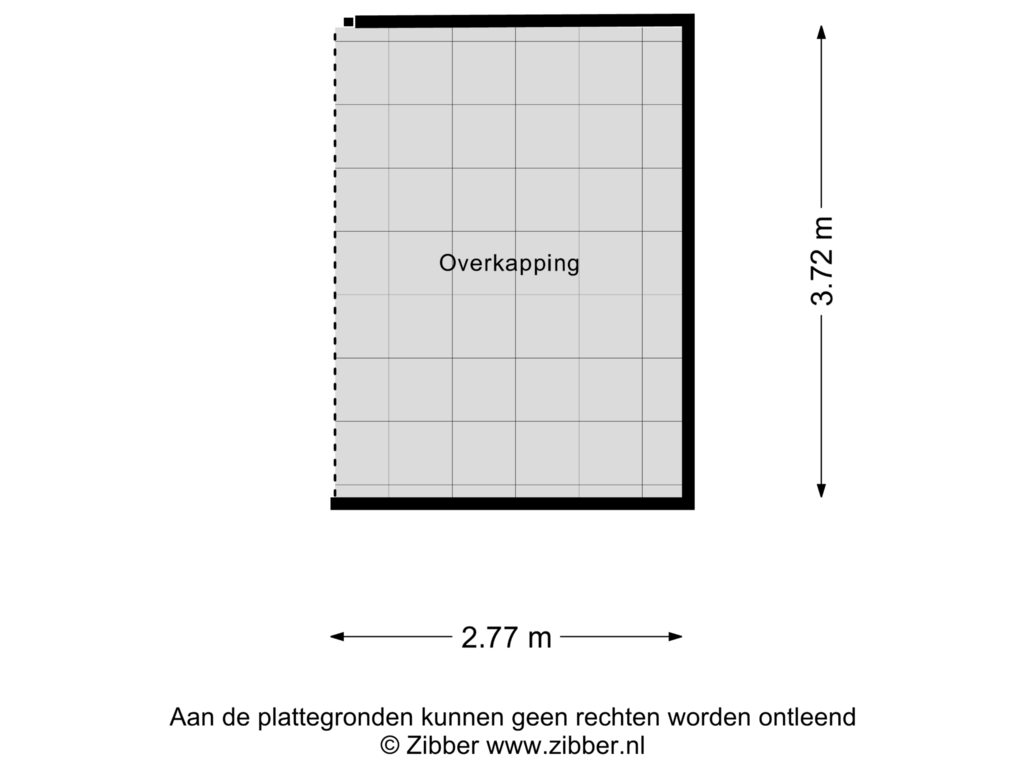 Bekijk plattegrond van Overkapping van Eessenkamp 91