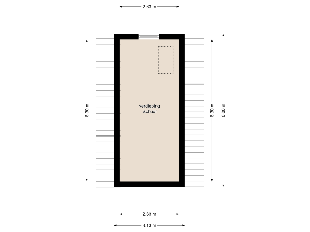 Bekijk plattegrond van Floor 2 van Geerhofstraat 14