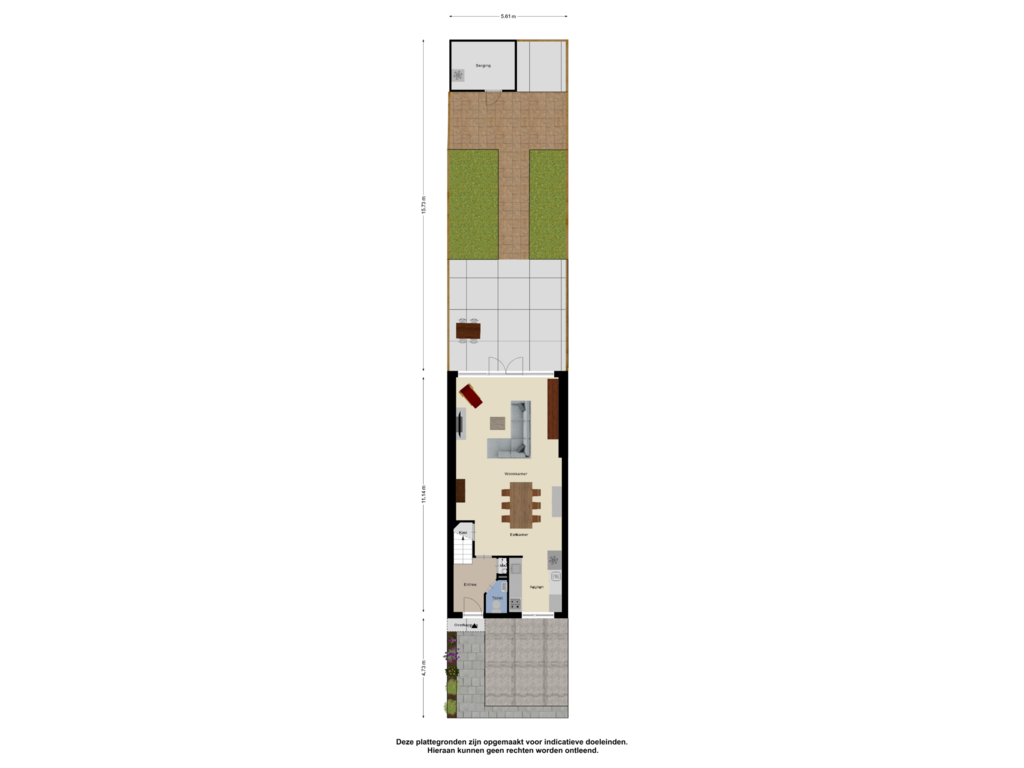 Bekijk plattegrond van Begane Grond Tuin van Jan de Geuspad 11