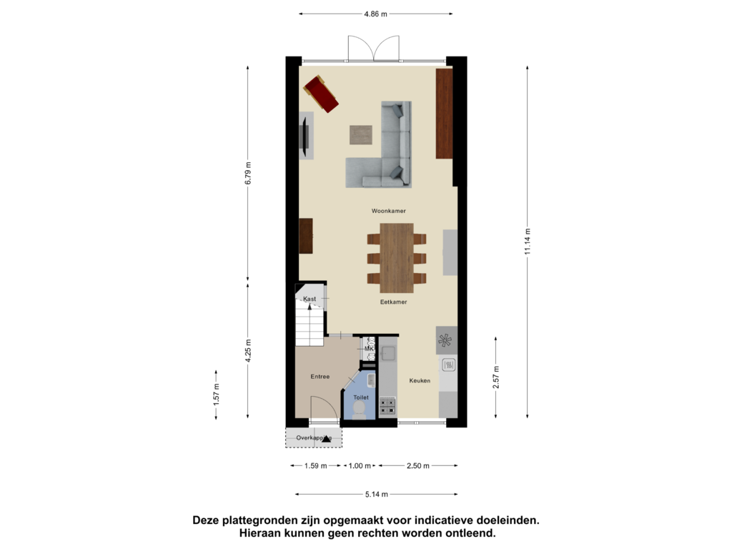 Bekijk plattegrond van Begane Grond van Jan de Geuspad 11