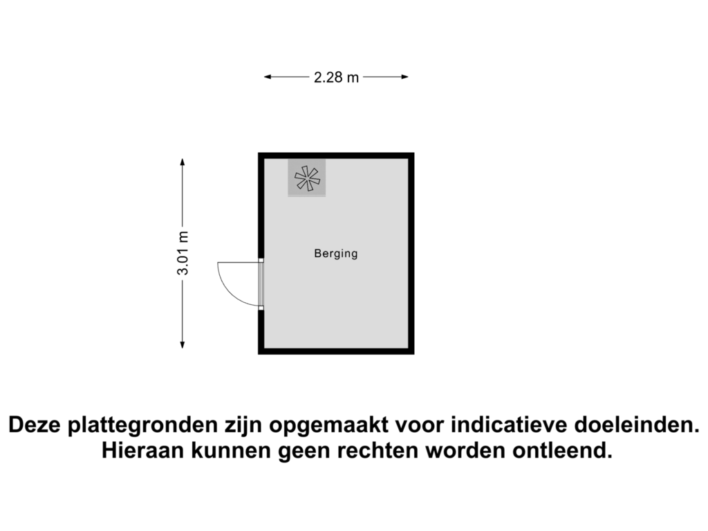 Bekijk plattegrond van Berging van Jan de Geuspad 11