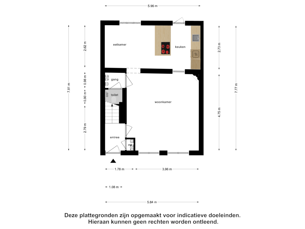 Bekijk plattegrond van Begane grond van Hellebardierstraat 5