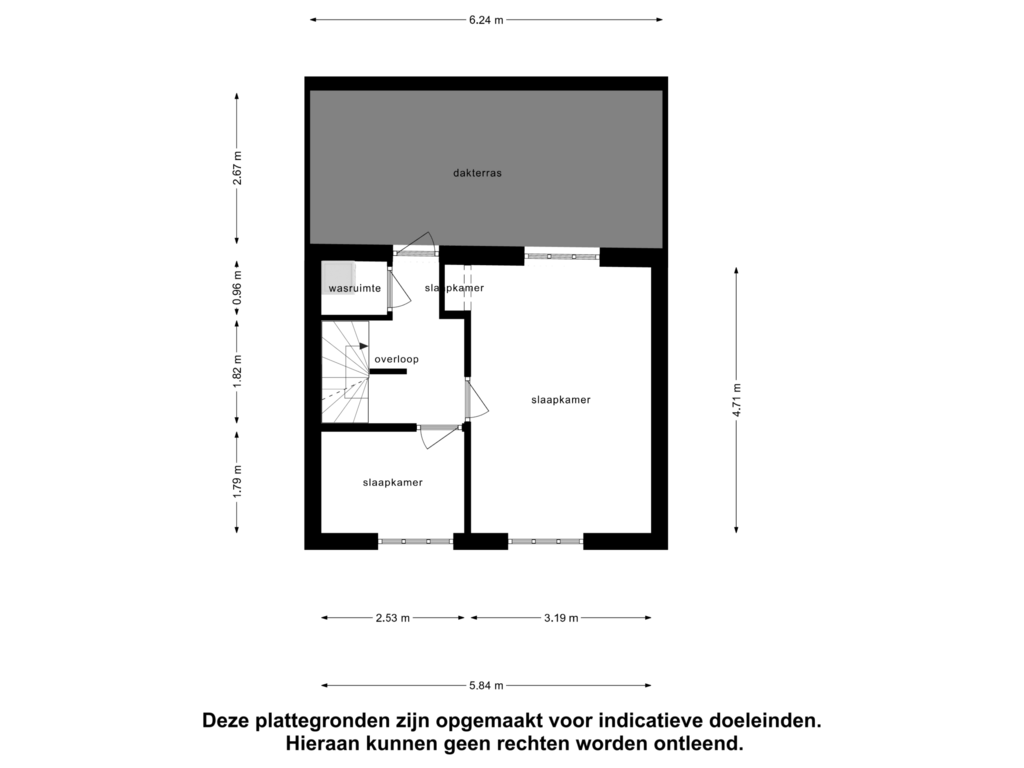 Bekijk plattegrond van Eerste verdieping van Hellebardierstraat 5