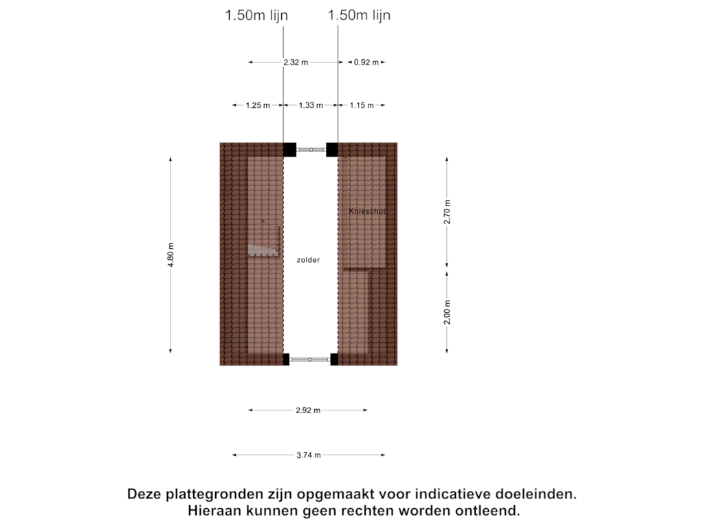 Bekijk plattegrond van Derde verdieping van Hellebardierstraat 5