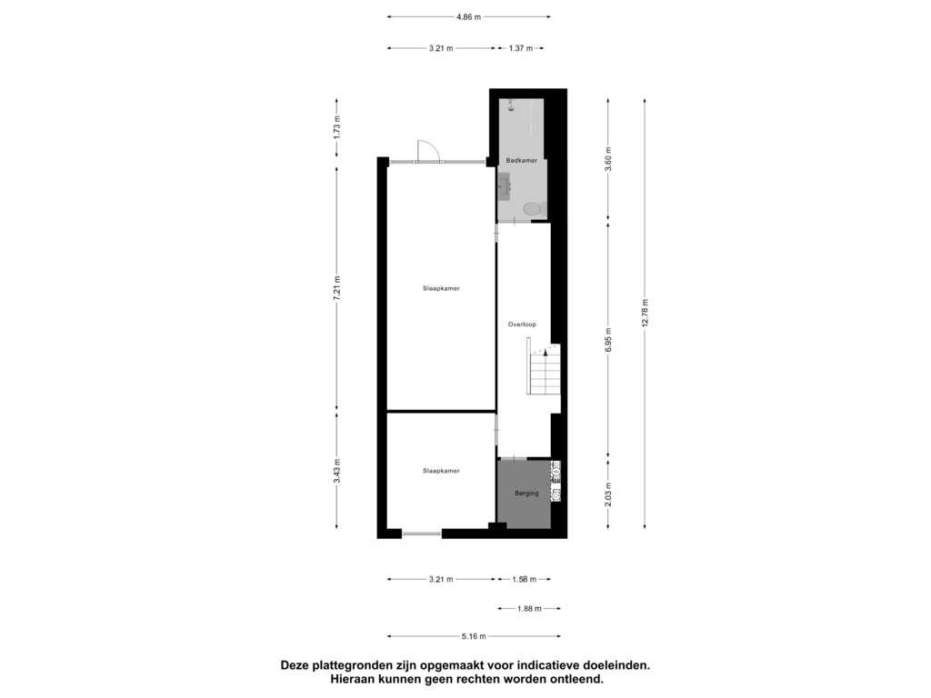 View floorplan of Souterrain of Professor Kamerlingh Onneslaan 90-B