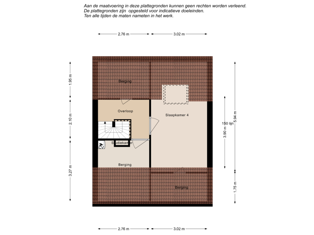 Bekijk plattegrond van 2e verdieping van Kluut 14