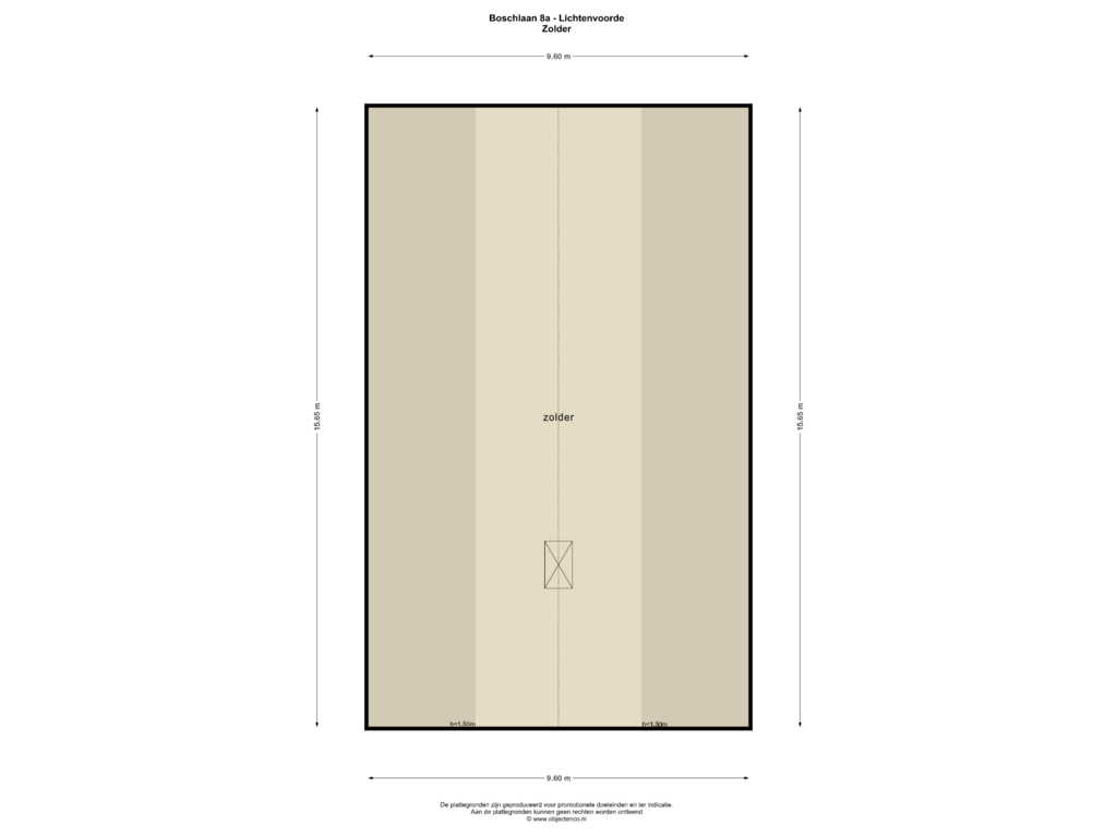 View floorplan of ZOLDER of Boschlaan 8-A