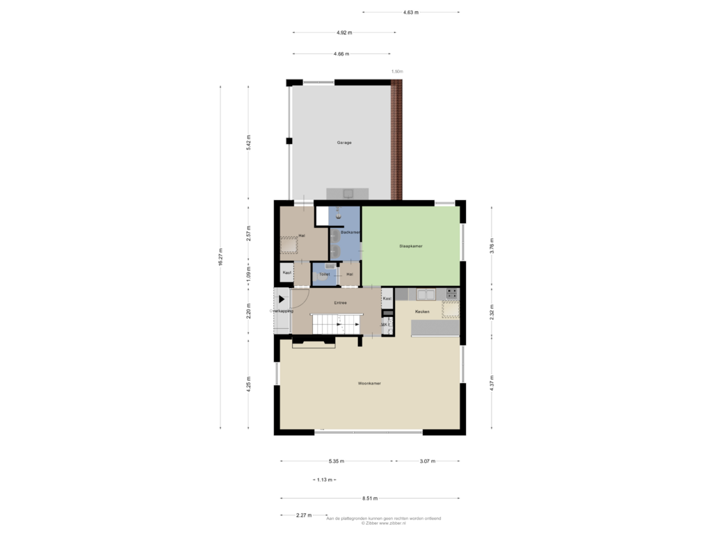 Bekijk plattegrond van Begane Grond van Zuppeldseweg 4