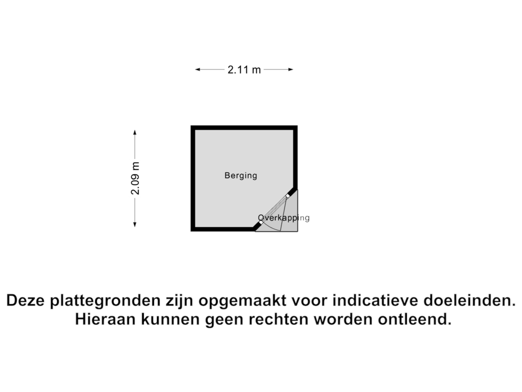 Bekijk plattegrond van Berging van Betuwehof 106