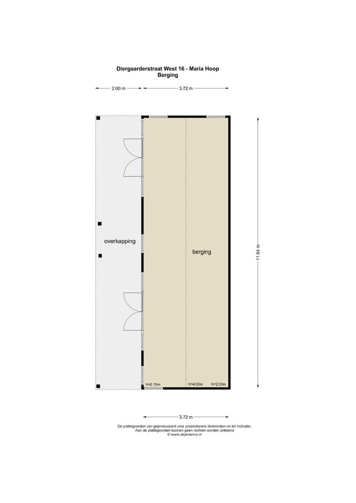 Foto 59 van Diergaarderstraat West 16