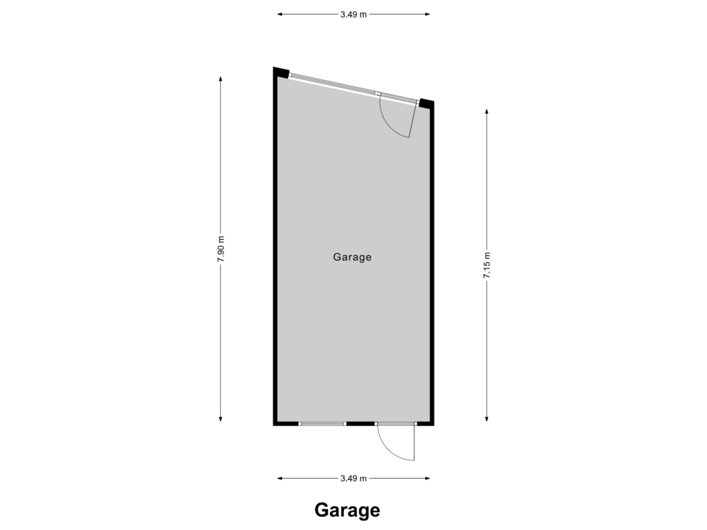 Bekijk plattegrond van Garage van St. Antoniusplein 17