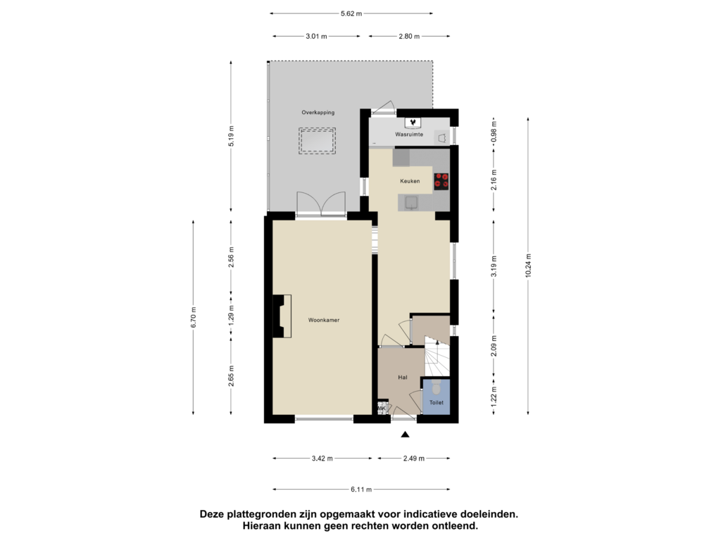 View floorplan of Begane Grond of De Schutsboom 3