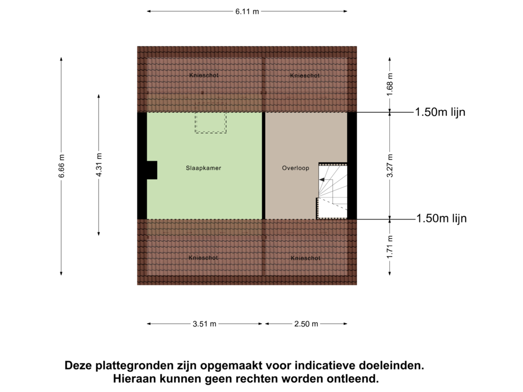 View floorplan of Tweede Verdieping of De Schutsboom 3