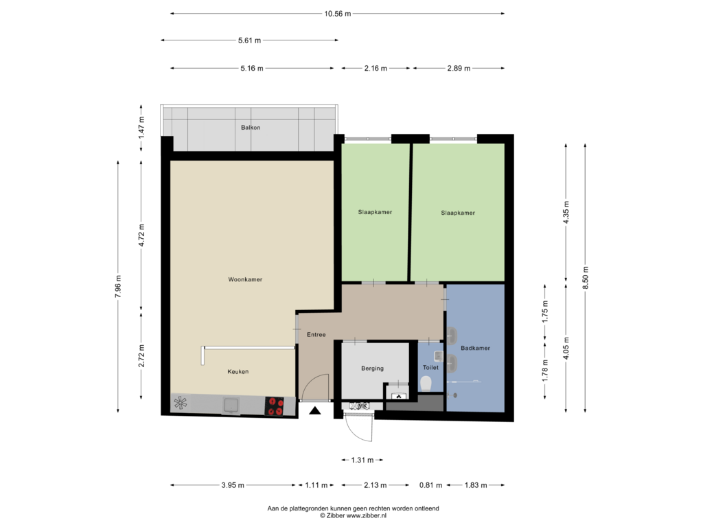 Bekijk plattegrond van Appartement van Putgraaf 92