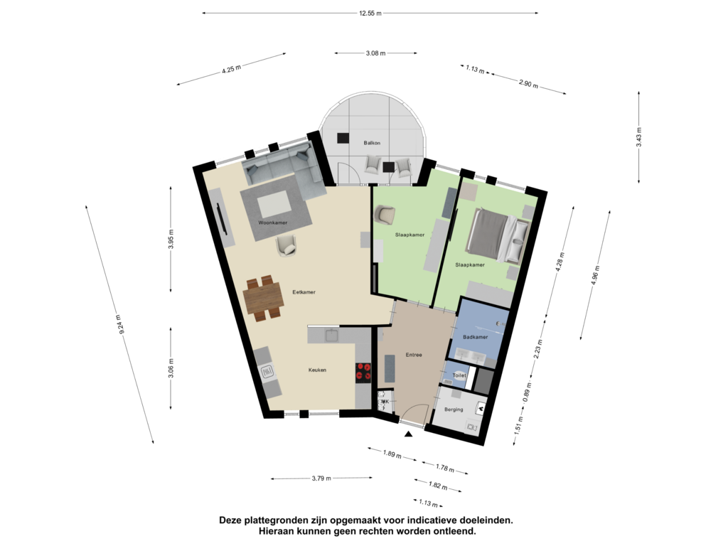 Bekijk plattegrond van Appartement van Kamilleveld 42