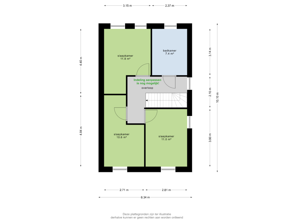 Bekijk plattegrond van Eerste verdieping van Fazant