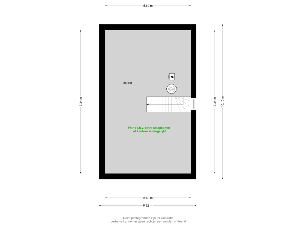 Bekijk plattegrond van Tweede verdieping van Fazant