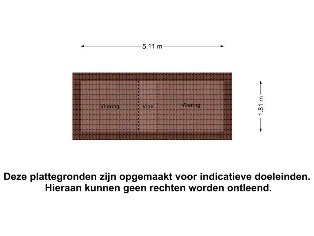 View floorplan of Zolder of Tarweveld 7