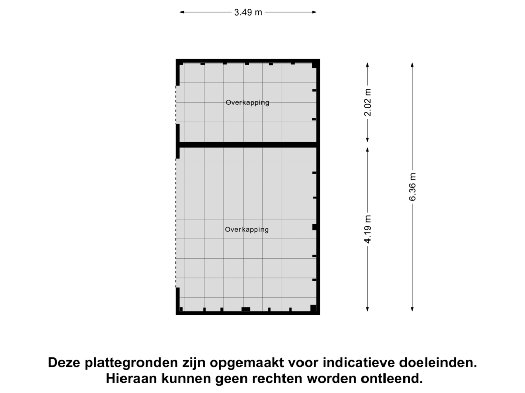 View floorplan of Overkapping of Tarweveld 7