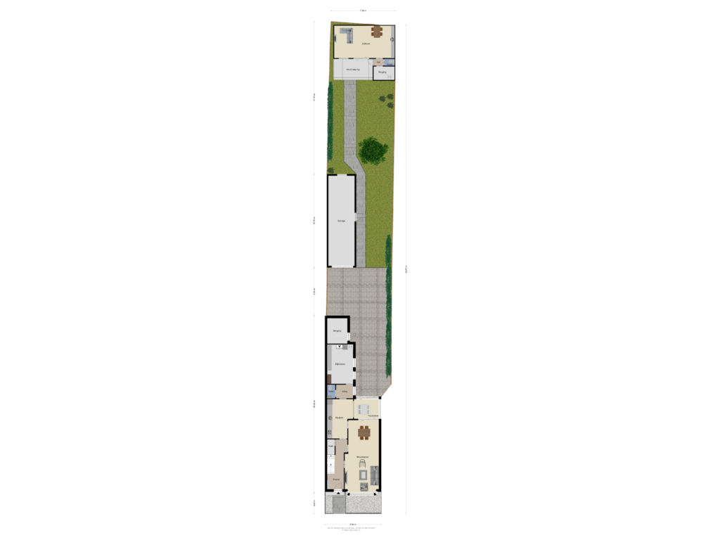 Bekijk plattegrond van Begane Grond Tuin van Norbertijnenstraat 44