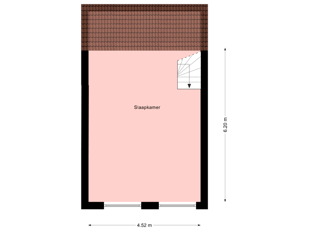 Bekijk plattegrond van Verdieping van Hogebergdreef 31