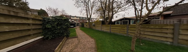 Bekijk 360° foto van Achtertuin van Wilhelminalaan 20