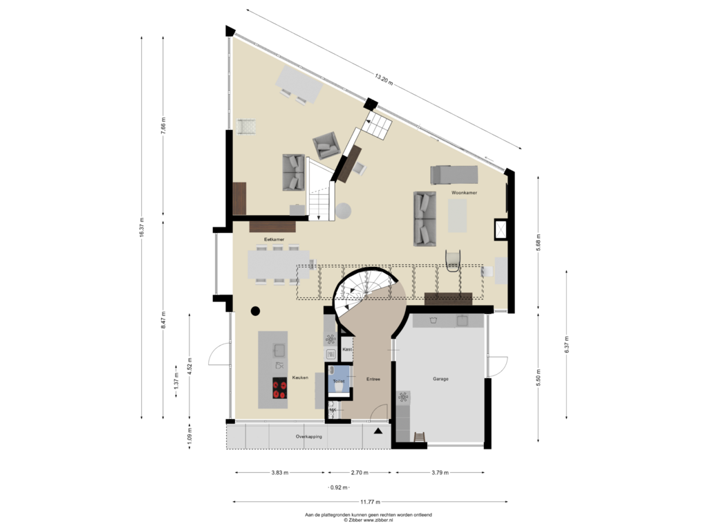 Bekijk plattegrond van Begane Grond van Pastoor van der Heijdenstraat 8