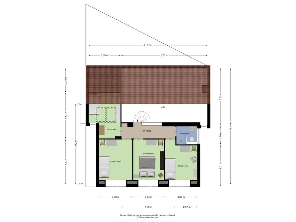 Bekijk plattegrond van Eerste Verdieping van Pastoor van der Heijdenstraat 8