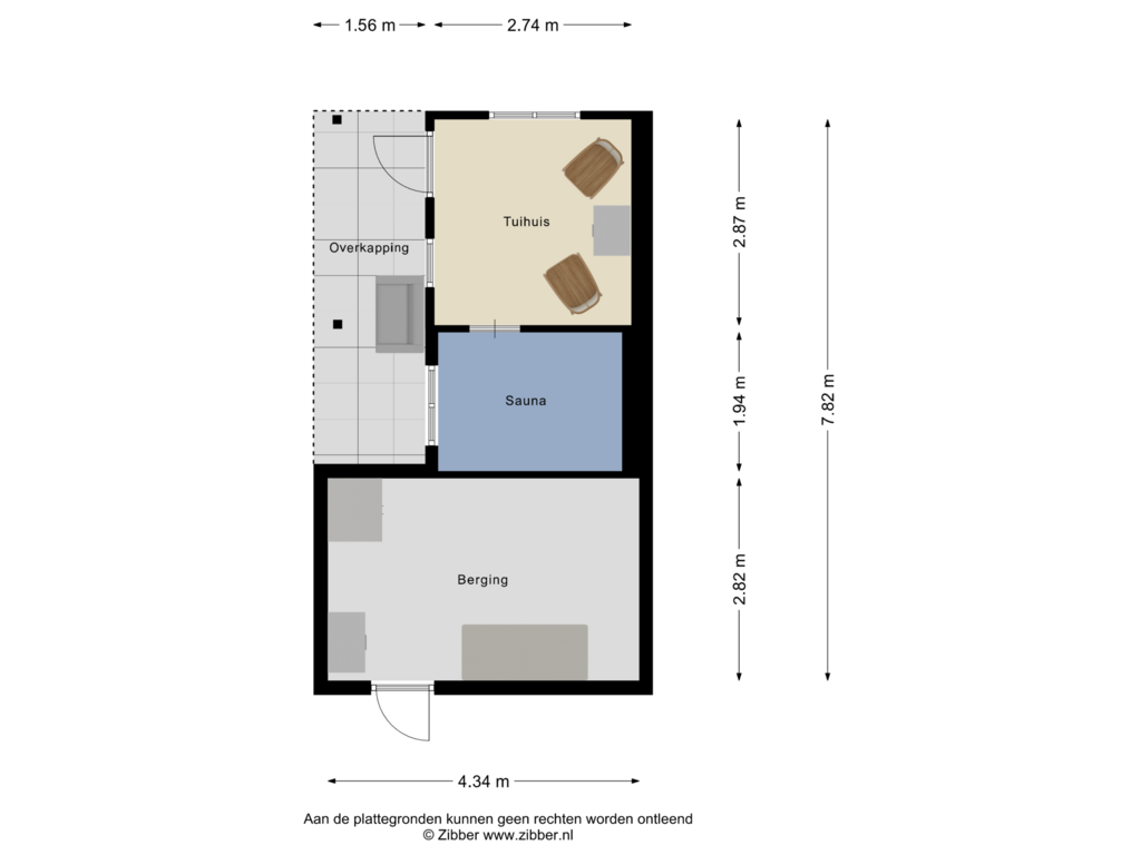 Bekijk plattegrond van Berging van Pastoor van der Heijdenstraat 8