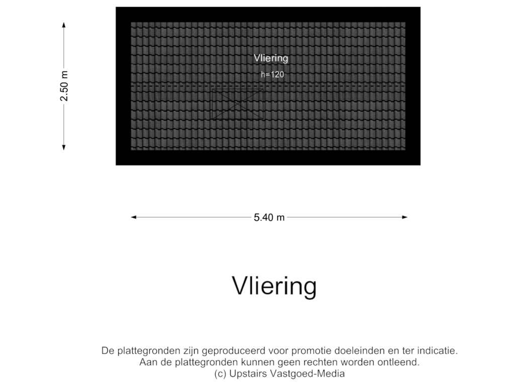 Bekijk plattegrond van Vliering van Waterweg 186