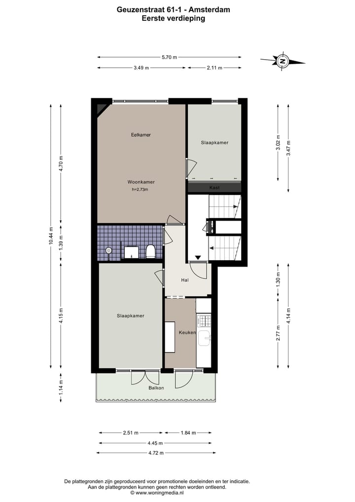 Foto 28 van Geuzenstraat 61-1