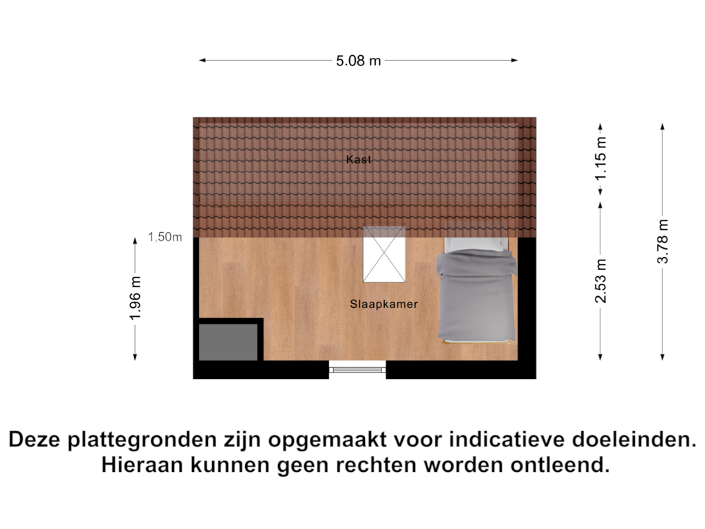 Bekijk plattegrond van Tweede Verdieping van Gelrelaan 40