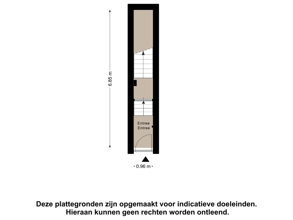 Bekijk plattegrond van Begane Grond van Willebrordusplein 12-B