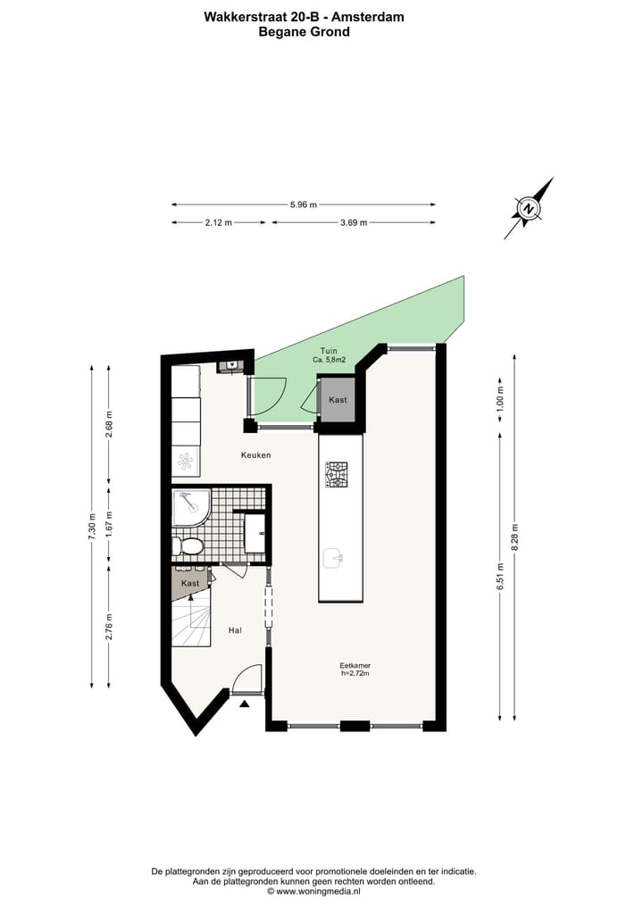 Foto 52 van Wakkerstraat 20-B