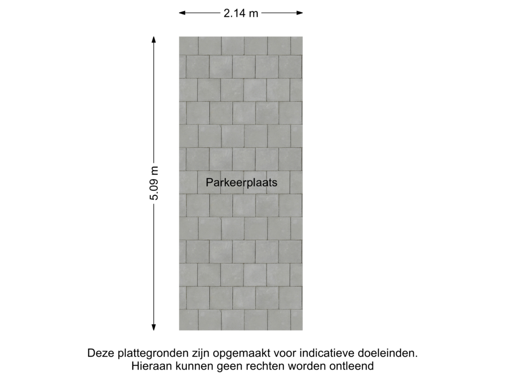 Bekijk plattegrond van Parkeerplaats van Weena 15-B